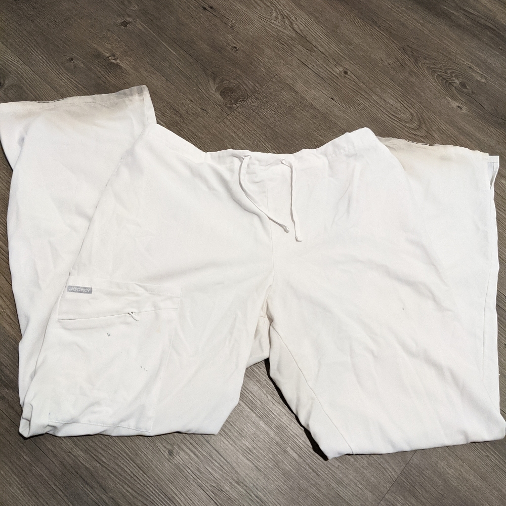 Jockey | White Scrub Pants